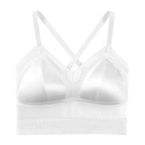 Invisible Backless Lace Triangle Cup Bra