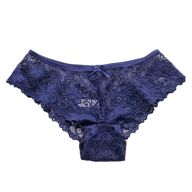 Sexy Lace Low Waist Mesh Panties