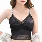 Invisible Backless Lace Triangle Cup Bra