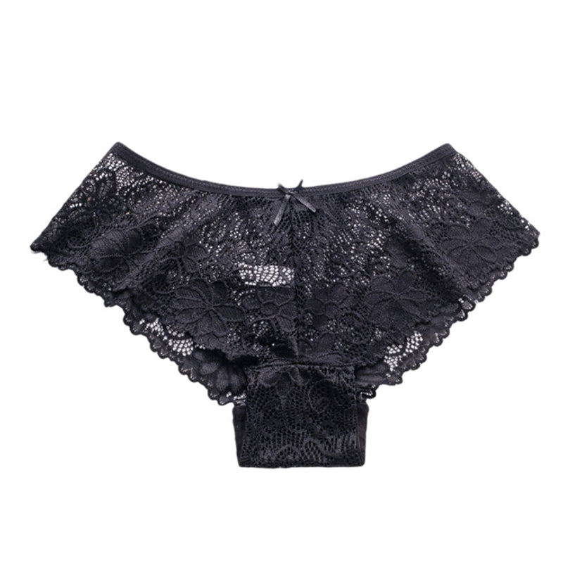 Sexy Lace Low Waist Mesh Panties