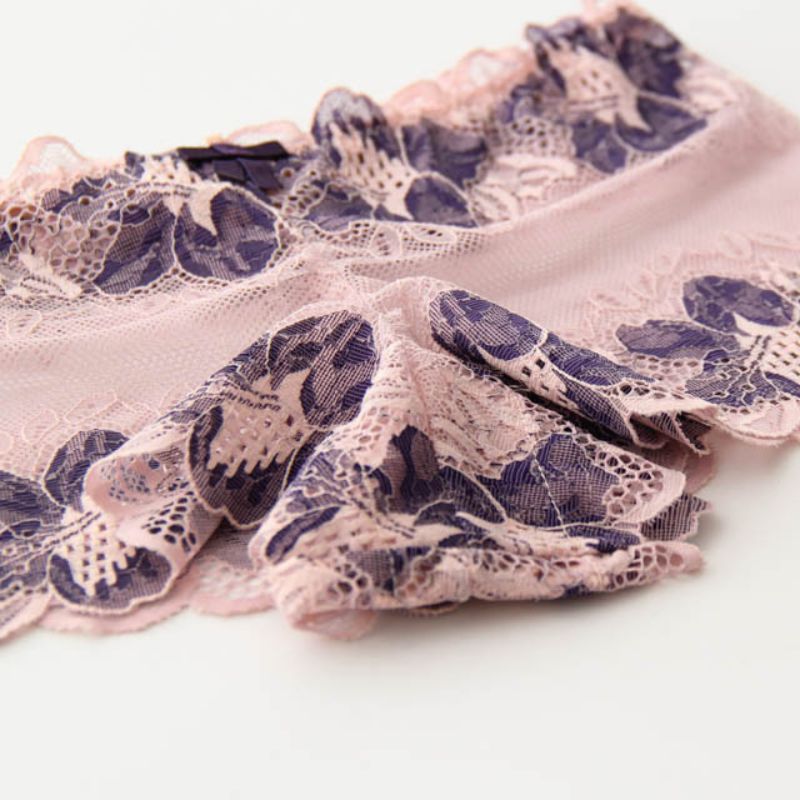 Sexy Women Ice Silk Panties Set