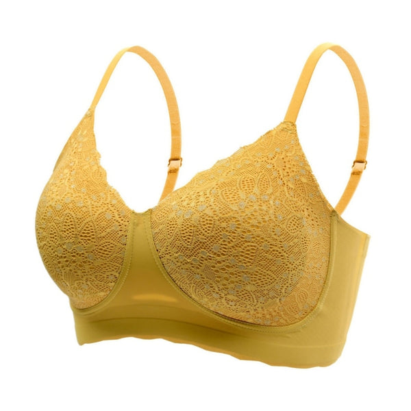 Full Foam-latex Cup Sexy Push Up Bra