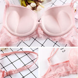 Women Sexy Bra Top+Briefs Set