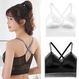 Invisible Backless Lace Triangle Cup Bra