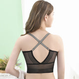 Invisible Backless Lace Triangle Cup Bra