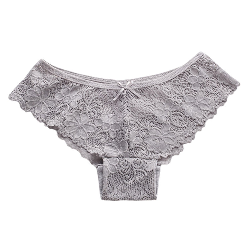 Sexy Lace Low Waist Mesh Panties