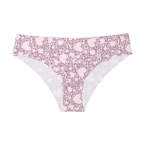 Heart Print Bikini Panty for Women