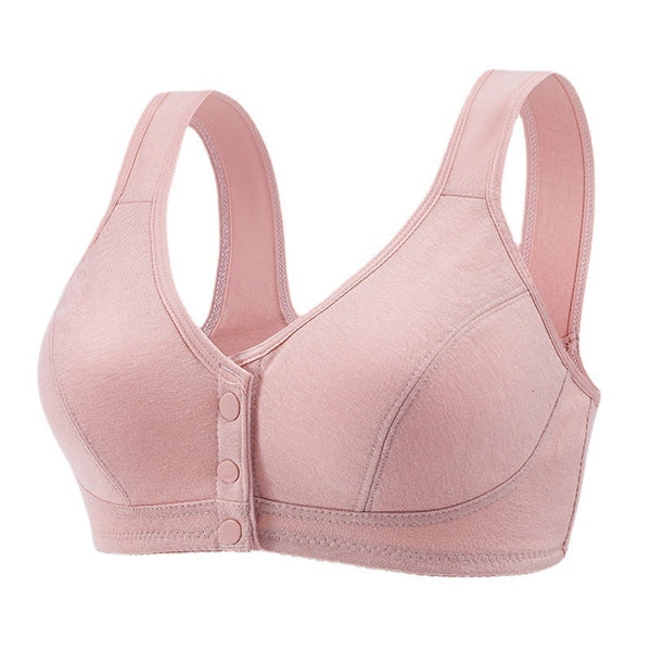 Cotton Front Close Nursing Bra